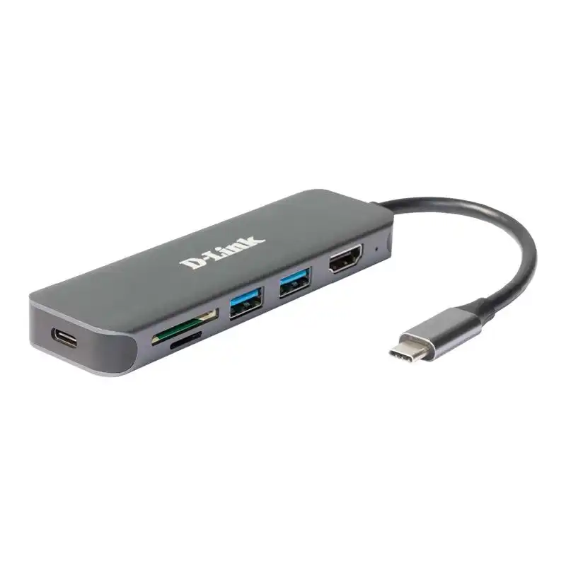 D-Link - Station d'accueil - USB-C - Thunderbolt 3 - HDMI (DUB-2327)_1